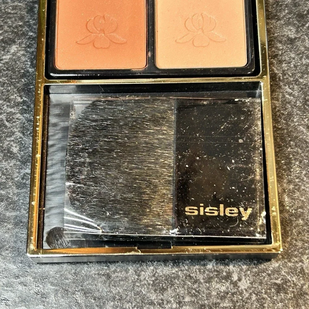 NEW Sisley Botanical Double‎ Blush TAWNY 3 Full Size Compact W Brush RETIRED
